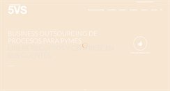 Desktop Screenshot of consultoria5vs.es